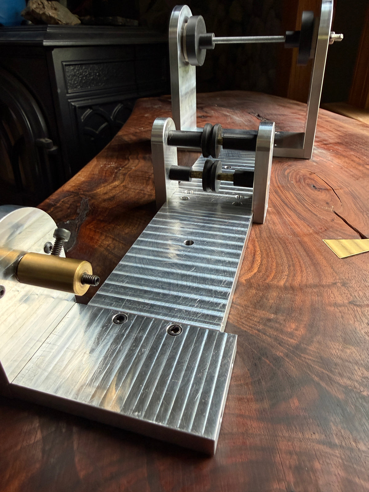FESSMAN MFG coil winder two-stage wire guide system