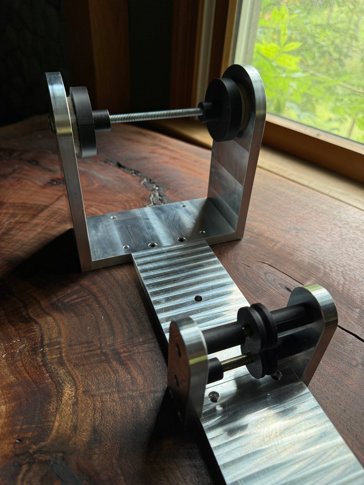 Tattoo machine coil winder adjustable spool holder