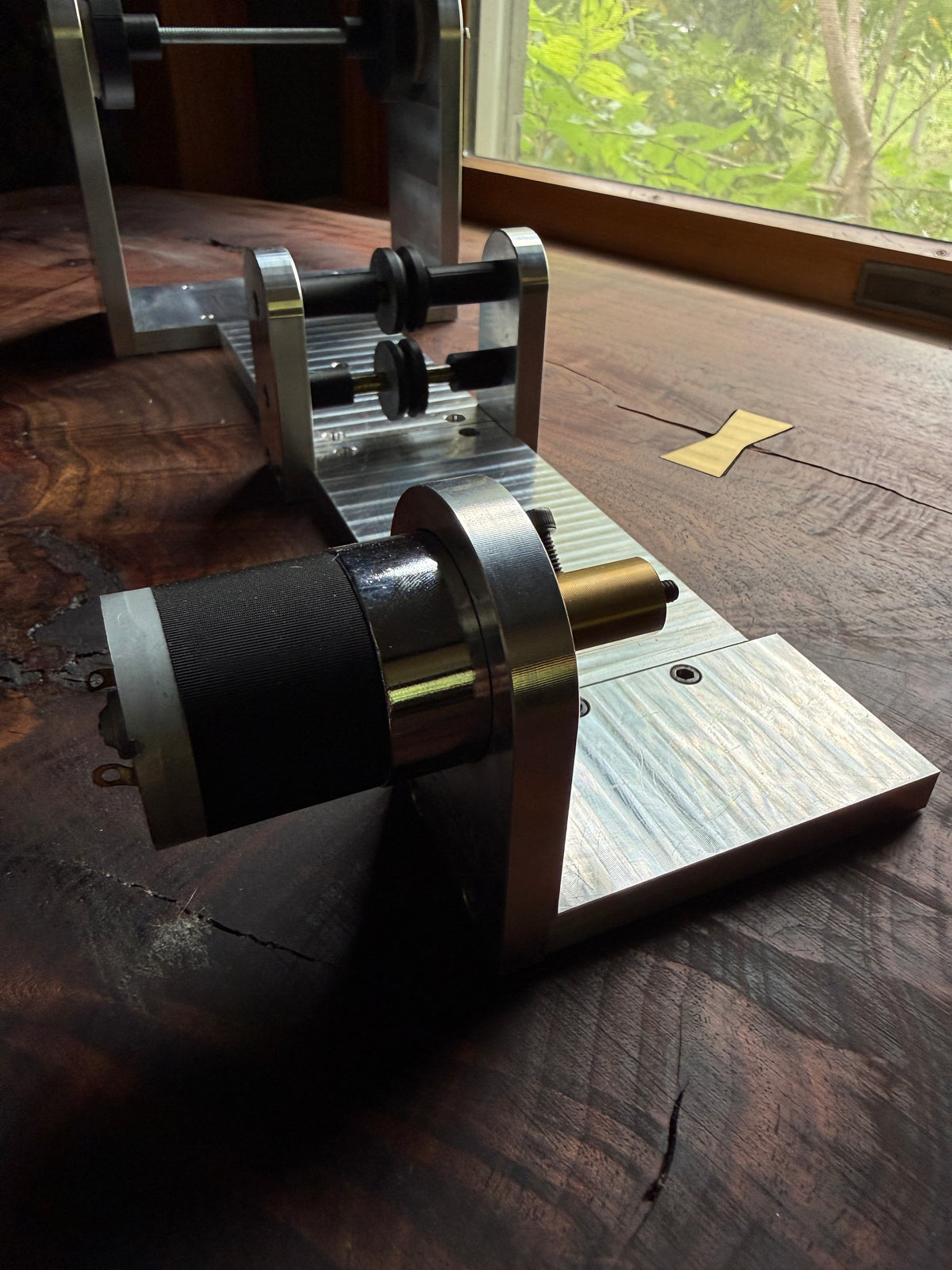 Tattoo coil winding machine DC motor and coil fixture